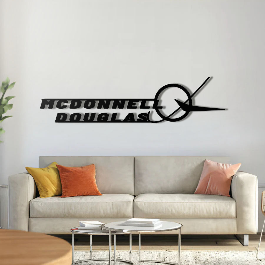 Metal Aircraft Emblem Wall Art - NCP0625