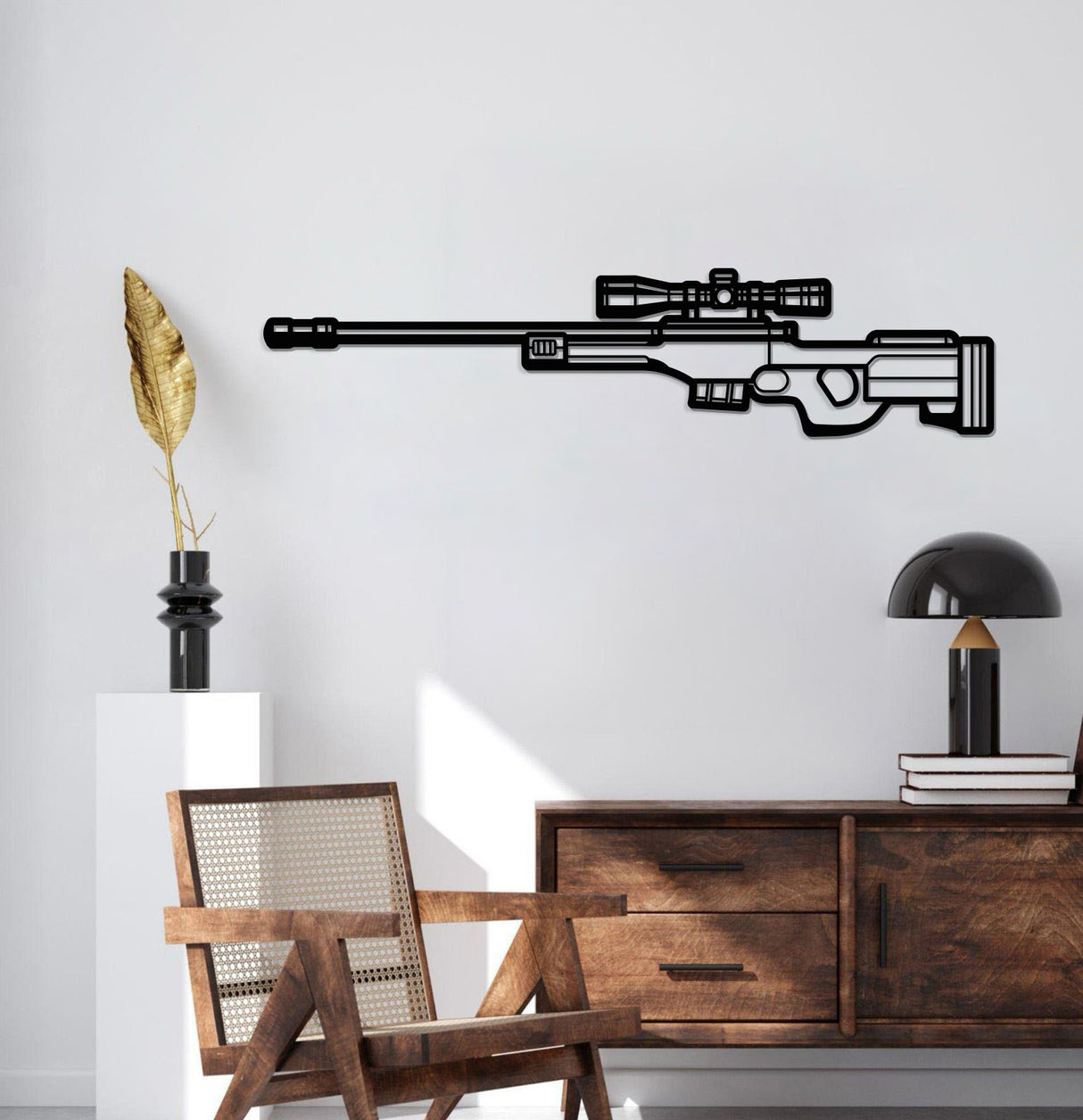 AWP Metal Weapon Wall Art - NCP0678
