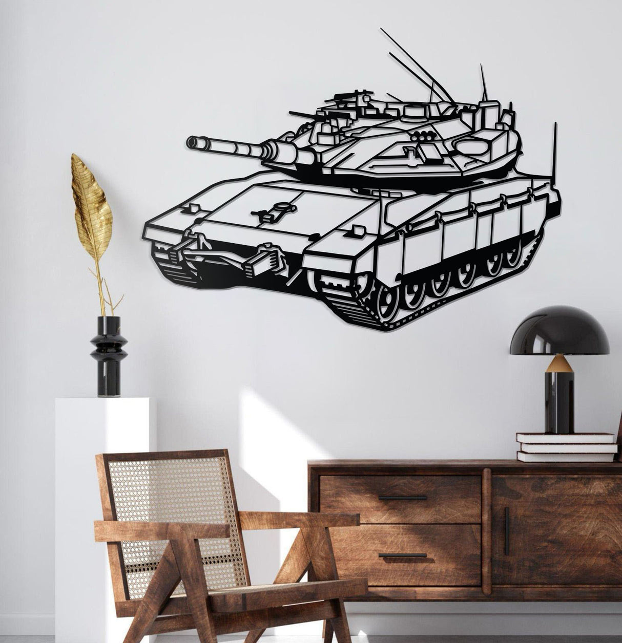 Merkava Metal Tank Wall Art - NCP0656