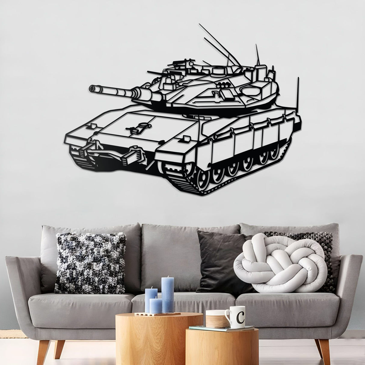 Merkava Metal Tank Wall Art - NCP0656