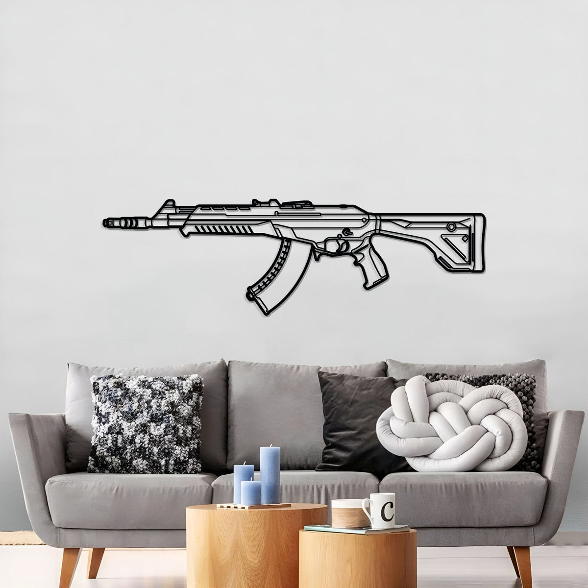 Vandal Metal Weapon Wall Art - NCP0681