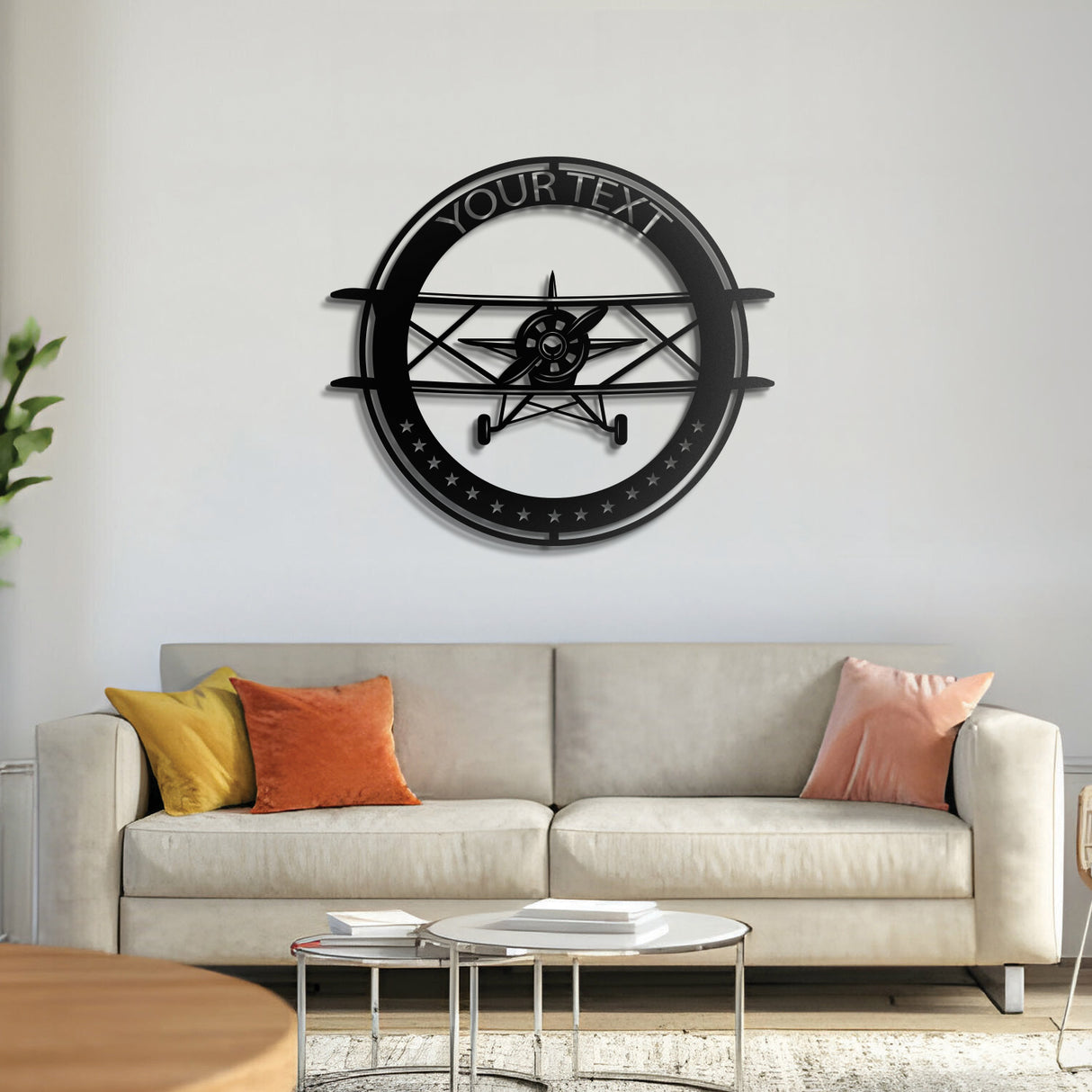 Your Custom Aviation Metal Wall Art - NCP0617