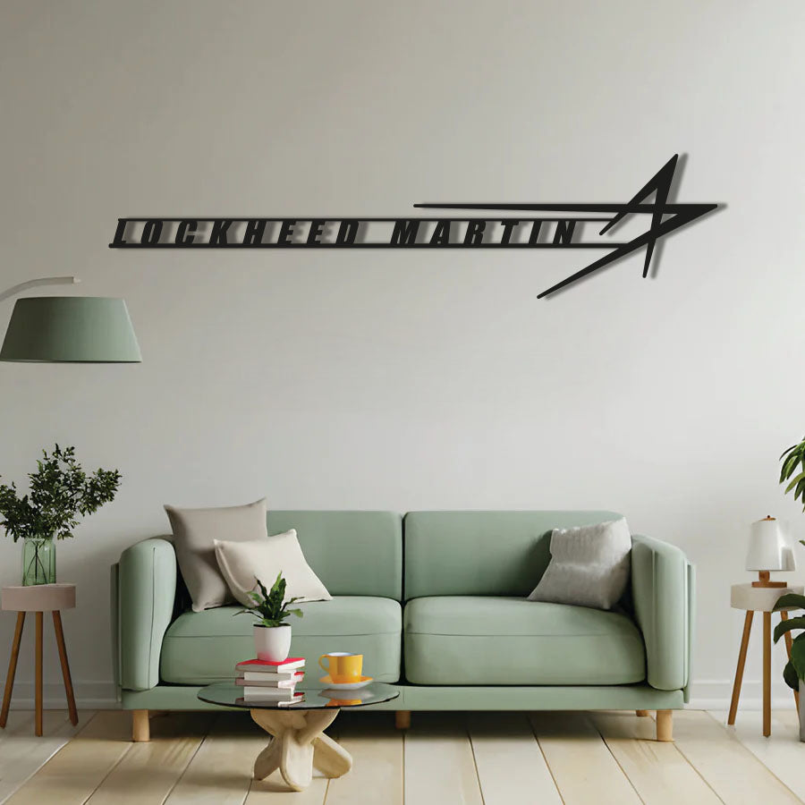 Metal Aircraft Emblem Wall Art - NCP0624