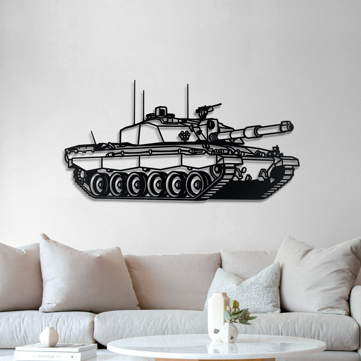 Challenger II Metal Tank Wall Art - NCP0642