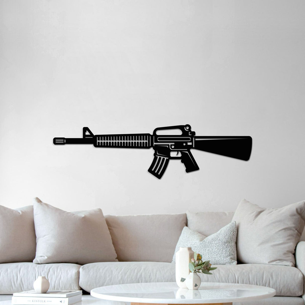 M4A1 Metal Weapon Wall Art - NCP0677
