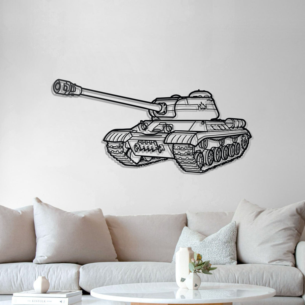 IS-2 Metal Tank Wall Art - NCP0635