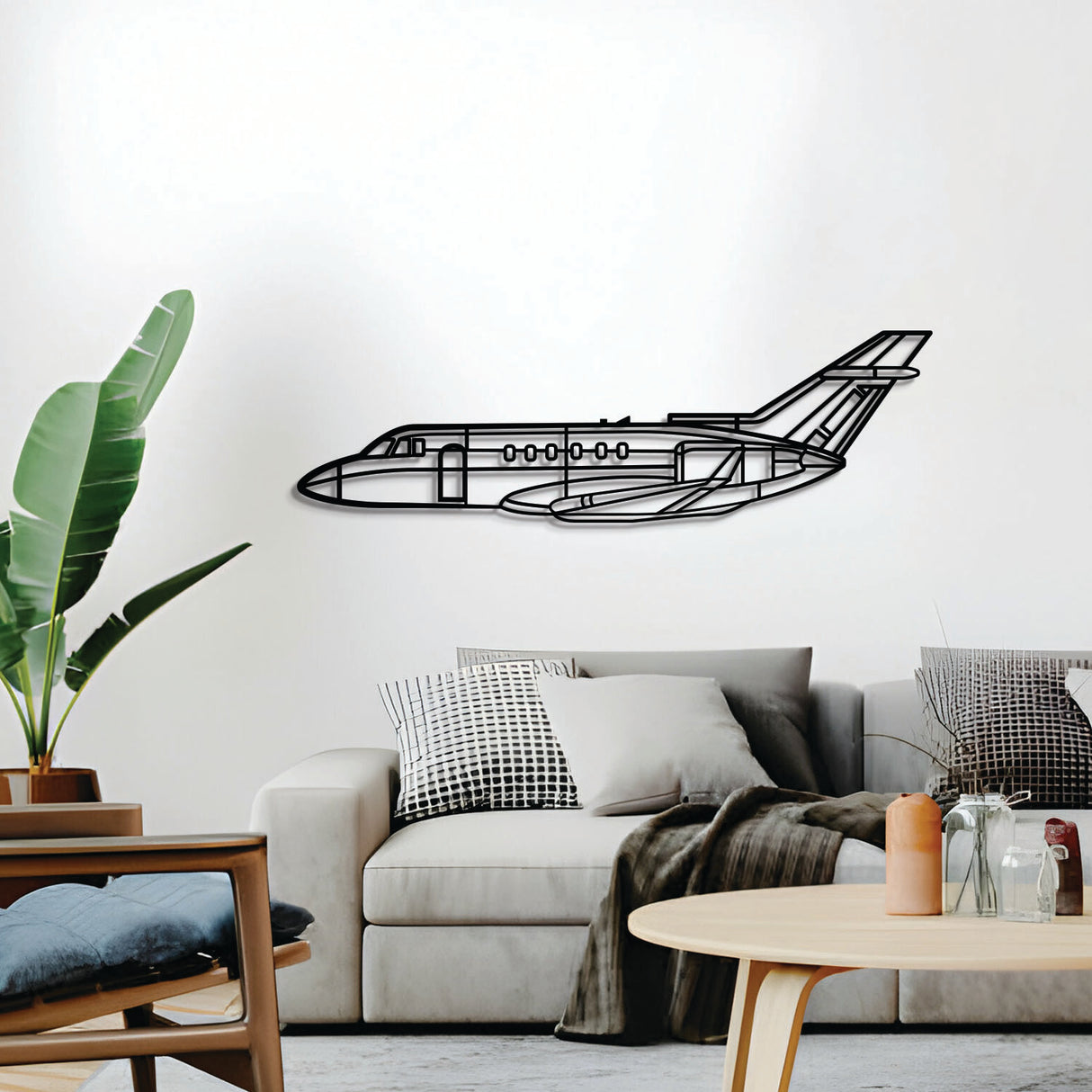 Navigate Craft 900XP décor, ready‑to‑hang with elevation spacers, ideal avgeek gift for aviation lovers