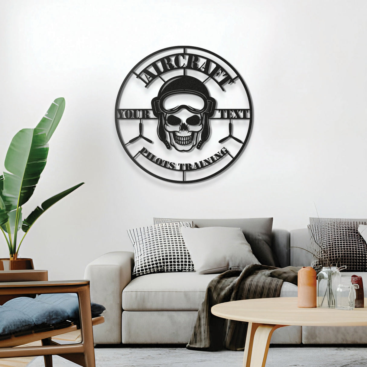 Your Custom Aviation Metal Wall Art - NCP0616