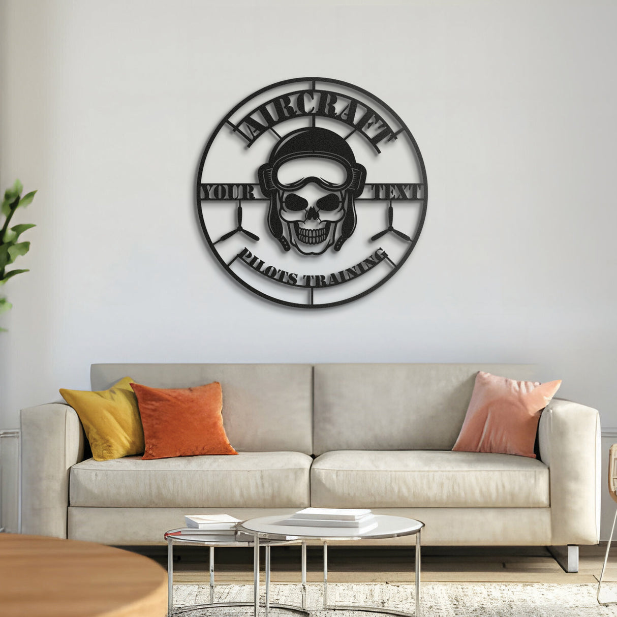 Your Custom Aviation Metal Wall Art - NCP0616