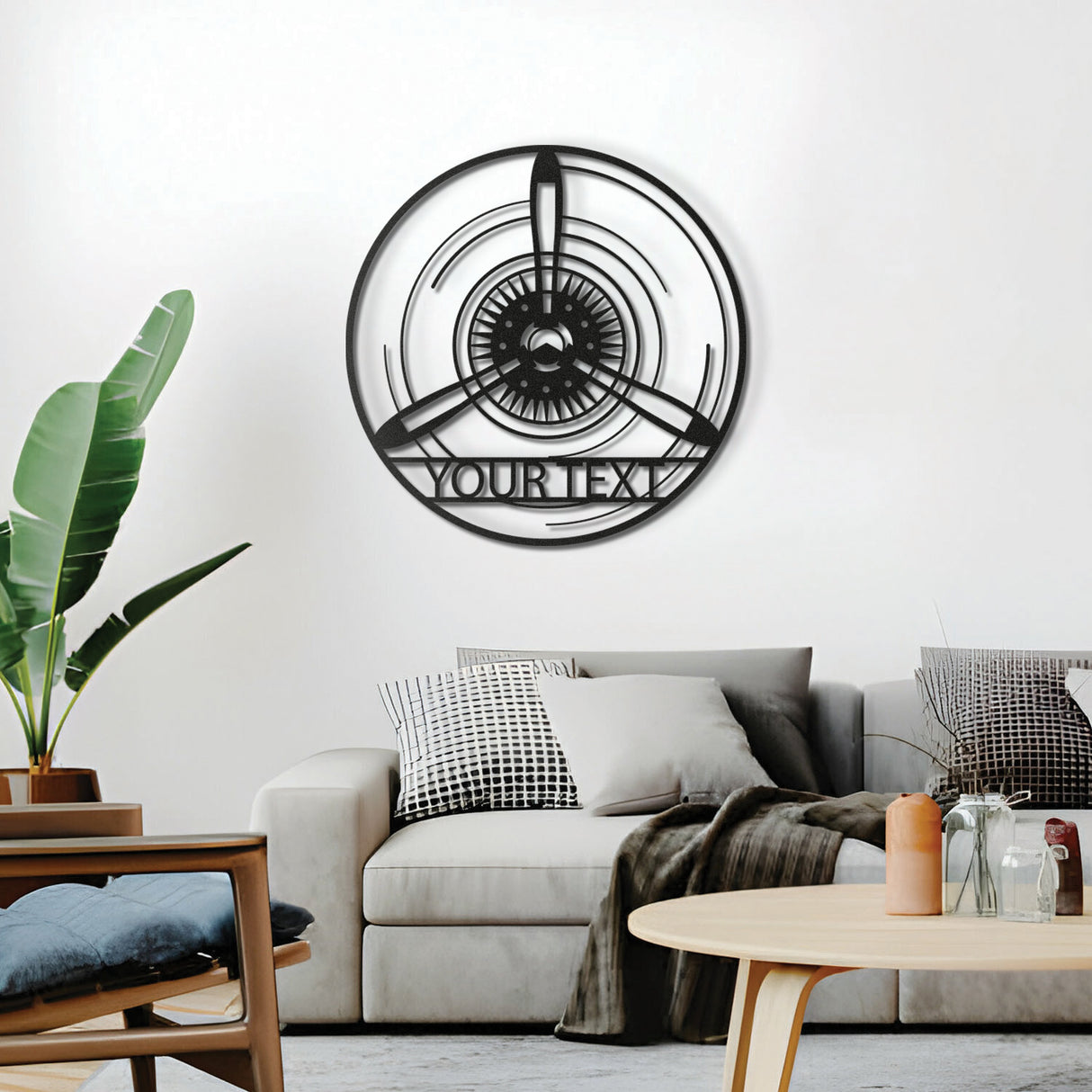 Your Custom Aviation Metal Wall Art - NCP0614
