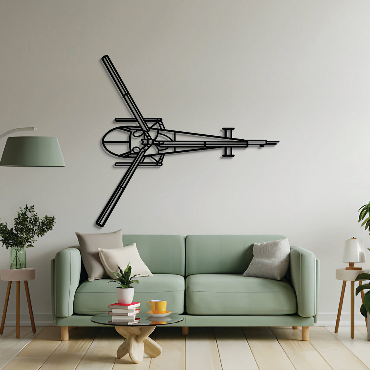 Navigate Craft 280FX décor, ready‑to‑hang with elevation spacers, ideal avgeek gift for aviation lovers