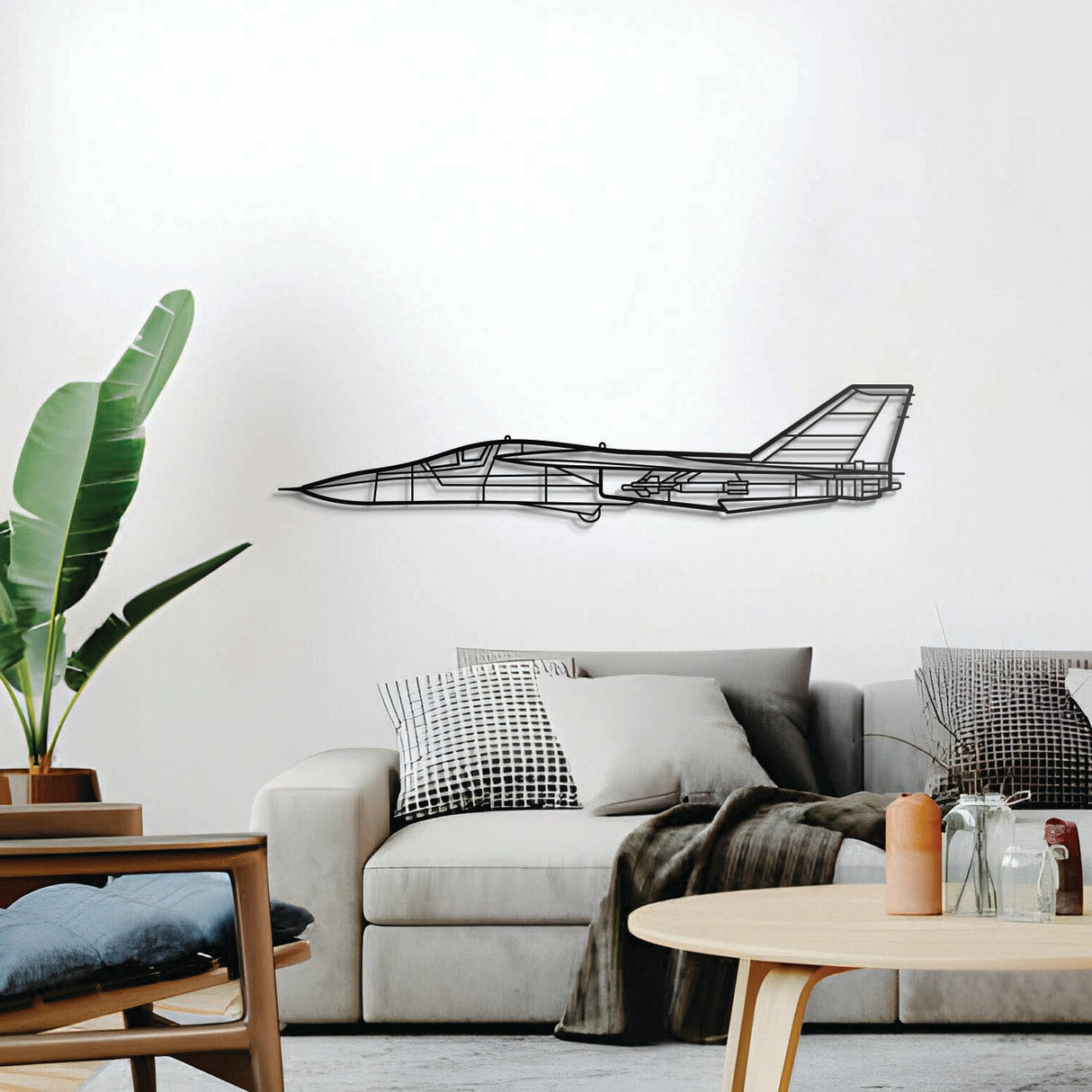 Ready‑to‑hang F‑111 Aardvark wall decor, textured dyed steel, perfect aviation enthusiast gift