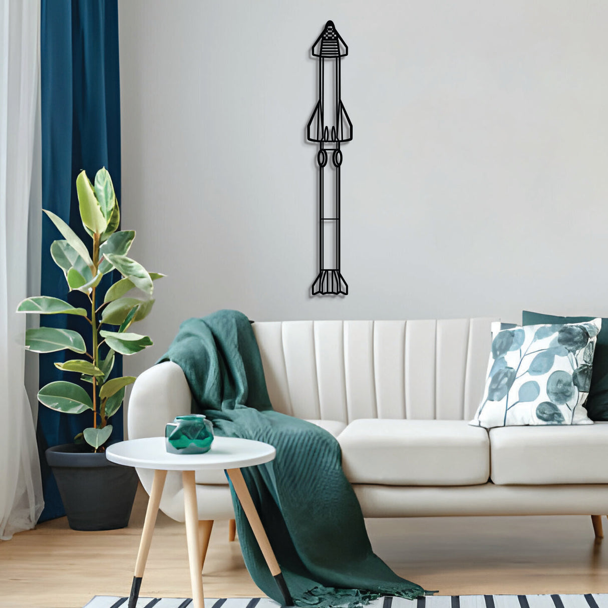 Matte finish Starship aircraft wall art, perfect avgeek gift for aviation enthusiasts on special occasions