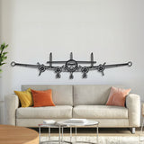 Super Constellation Front Metal Aircraft Wall Art - NCP0445