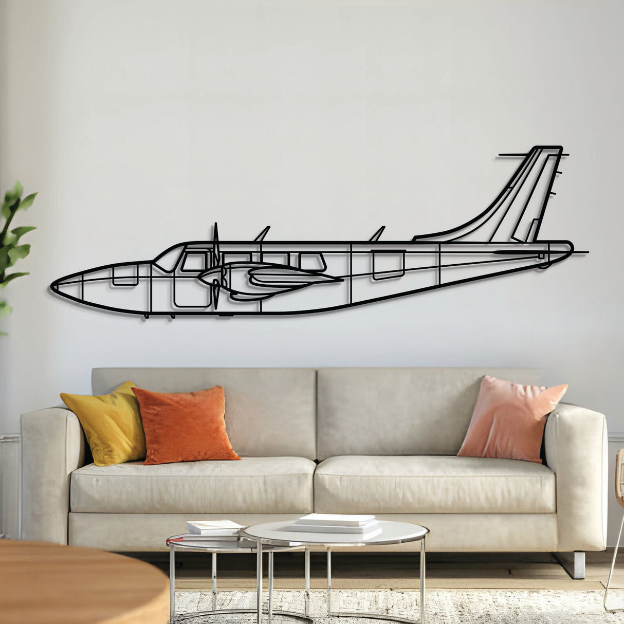 Aerostar 601P Metal Aircraft Wall Art - NCP0213