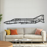 F-4C Phantom II Metal Aircraft Wall Art - NCP0324