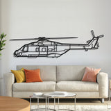 NH90 NFH Metal Aircraft Wall Art - NCP0234