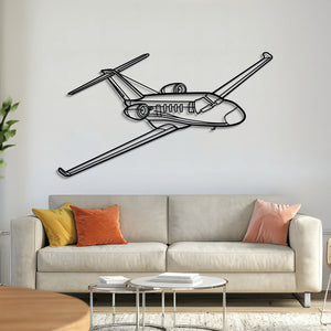 Citation M2 Angle Metal Aircraft Wall Art - NCP0049