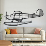 170B Float Metal Aircraft Wall Art - NCP0204