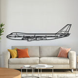 747-200B Metal Aircraft Wall Art - NCP0253