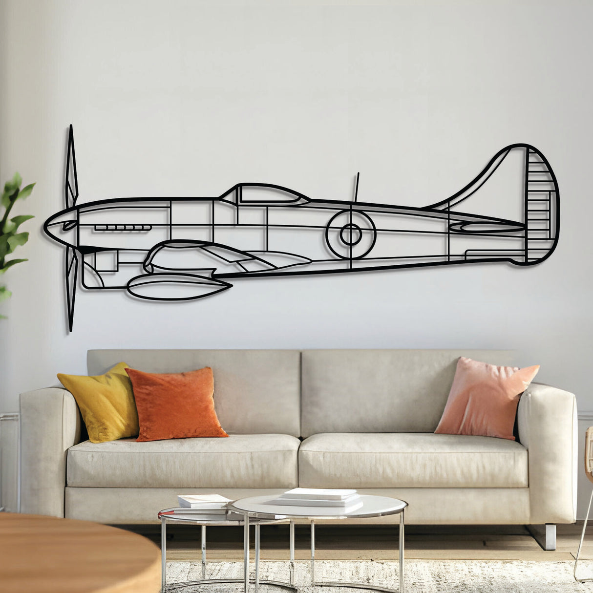 Tempest MK V Metal Aircraft Wall Art - NCP0448