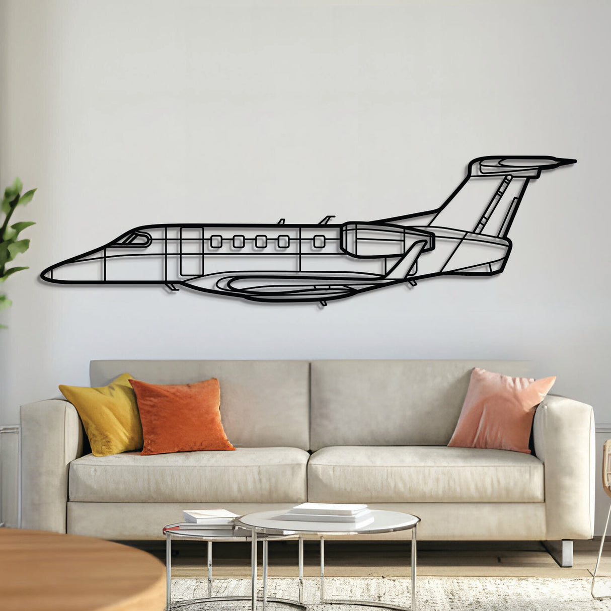 Phenom 300 Metal Aircraft Wall Art - NCP0119