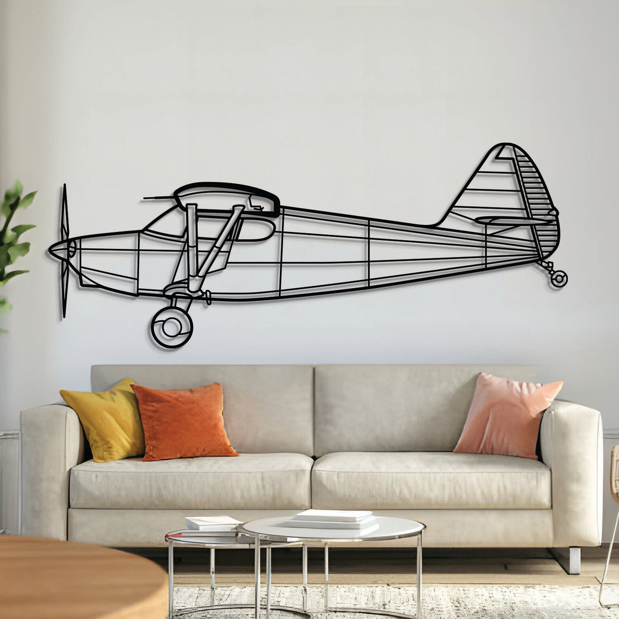 1947 108-2 Metal Aircraft Wall Art - NCP0254