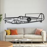 Spitfire MK II Metal Aircraft Wall Art - NCP0130