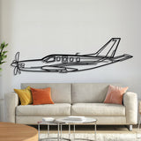 TBM Metal Aircraft Wall Art - NCP0143