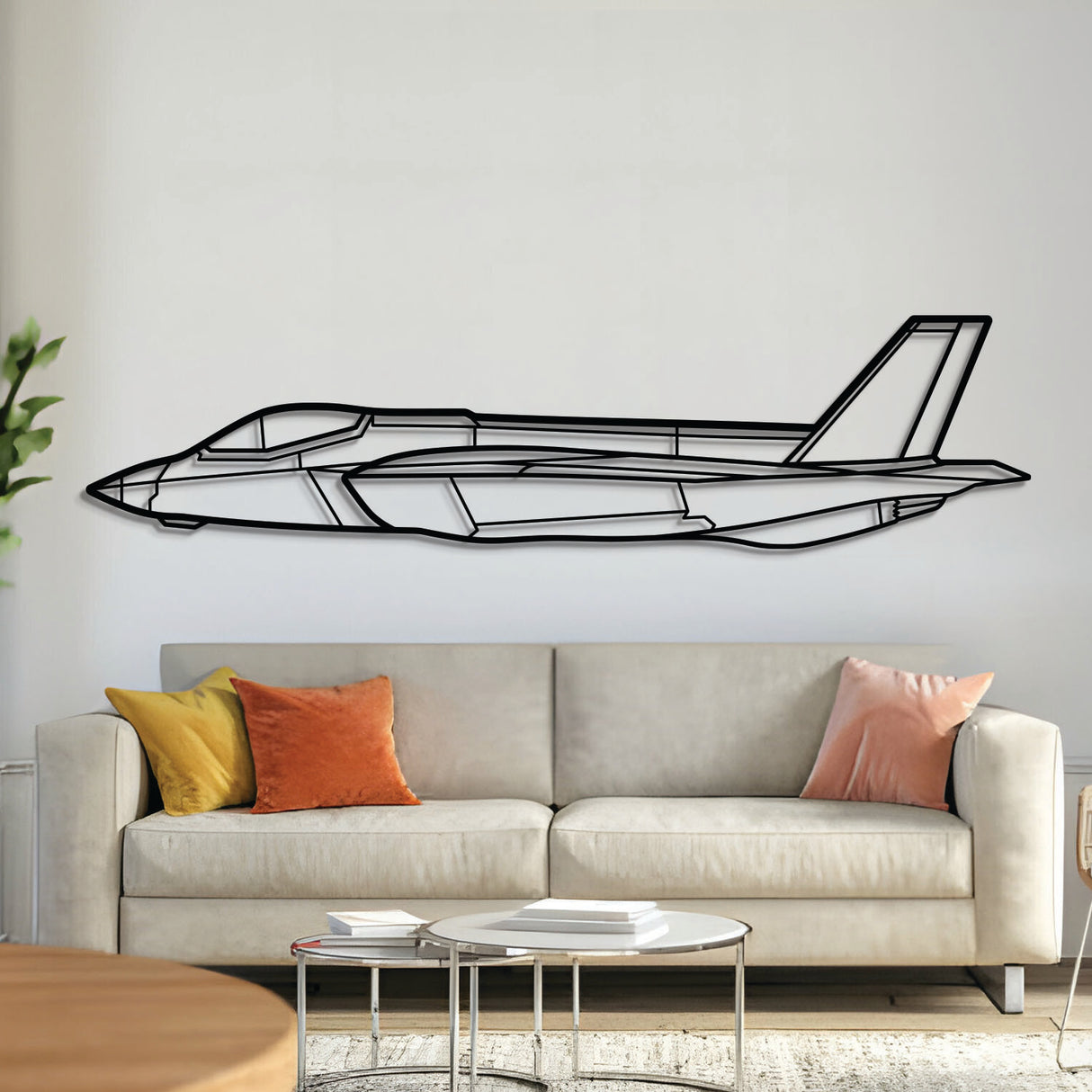 F-35C Lightning II Metal Aircraft Wall Art - NCP0224