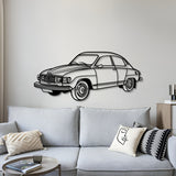 1963 96 Perspective Metal Car Wall Art - NC1189