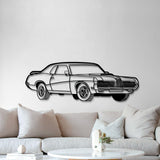 1970 Cougar Perspective Metal Car Wall Art - NC1176