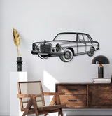 1972 280 SE W108 Perspective Metal Car Wall Art - NC1281