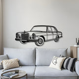 1972 280 SE W108 Perspective Metal Car Wall Art - NC1281