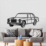 1974 W115 Perspective Metal Car Wall Art - NC1172