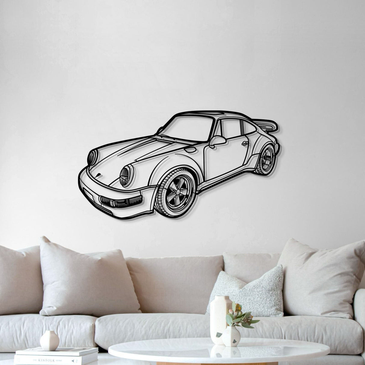 1978 911 SC Perspective Metal Car Wall Art - NC1287