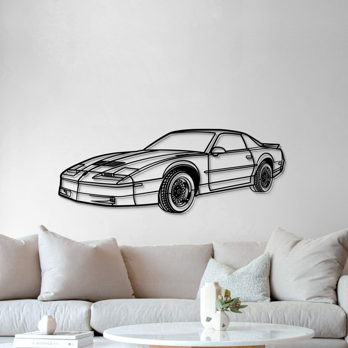 1988 Trans AM Perspective Metal Car Wall Art - NC1186