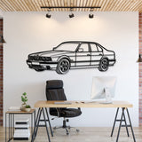 1991 E34 M5 Perspective Metal Car Wall Art - NC1141