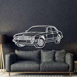 1993 XJ6 Vanden Plas Perspective Metal Car Wall Art - NC1277