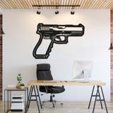 Glock Metal Weapon Wall Art - NCP0683