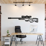 AWP Metal Weapon Wall Art - NCP0678