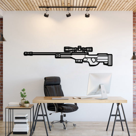 AWP Metal Weapon Wall Art - NCP0678