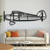 Model B Metal Aircraft Wall Art - NCP0587