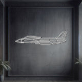 F-14 Tomcat Metal Neon Aircraft Wall Art - NCN0036