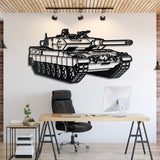 Leopard 2A5 Metal Tank Wall Art - NCP0638