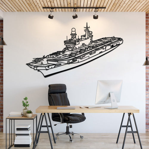 Cavour (C550) Metal Aircraft Carrier Wall Art - NCP0676