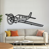 Bonanza A36 Angle Metal Aircraft Wall Art - NCP0526