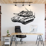 Merkava Metal Tank Wall Art - NCP0656