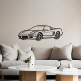 NSX Perspective Metal Car Wall Art - NC1128