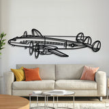 C-121A Constellation Angle Metal Aircraft Wall Art - NCP0530